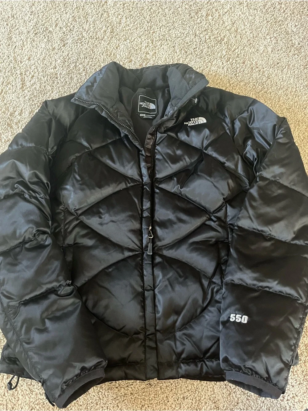 The North Face Black 550 Puffer Jacket